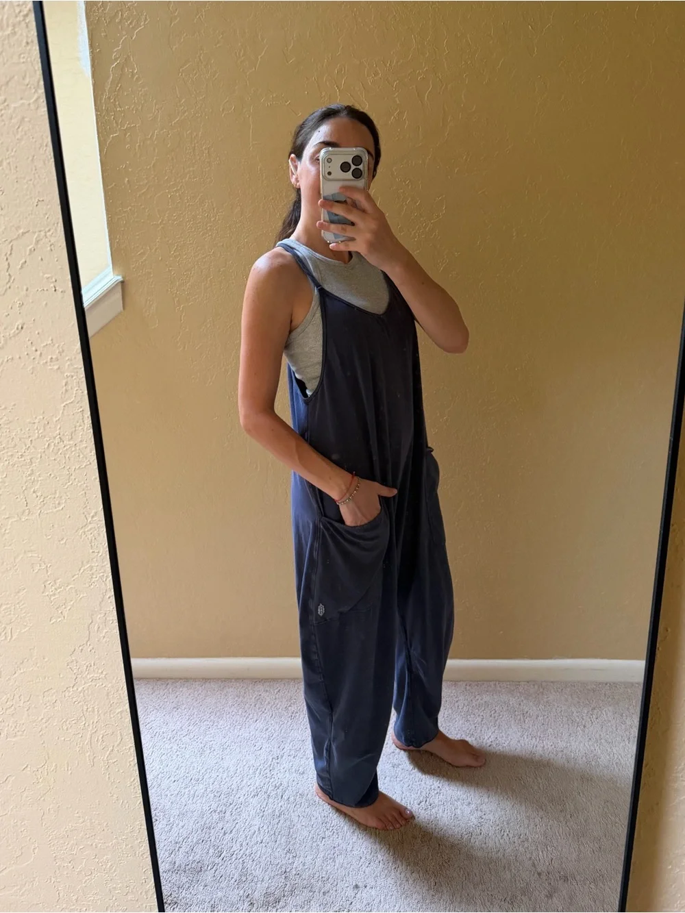 Free people Hot shot onesie navy - Picture 2 of 7